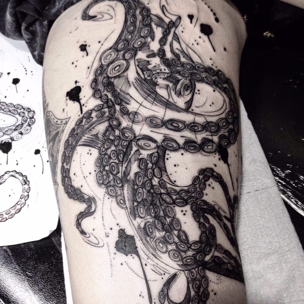 Kraken Tattoo 29