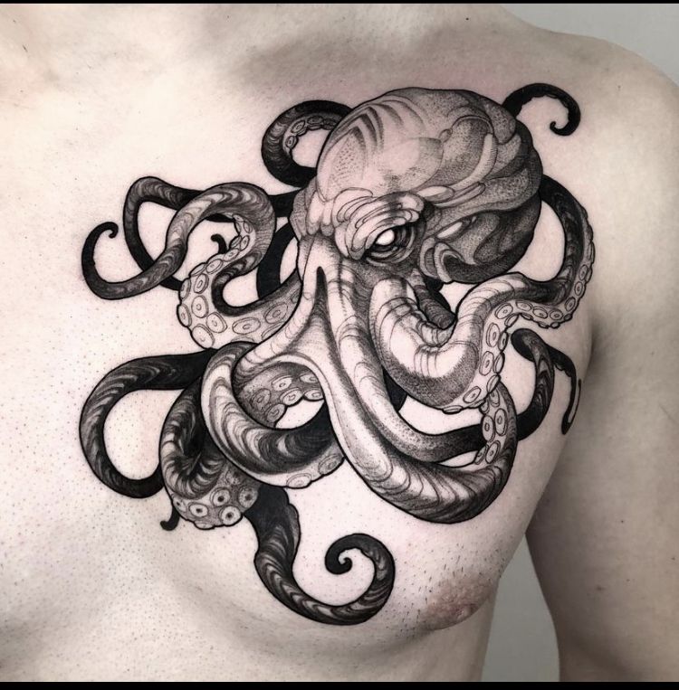 Kraken Tattoo 50