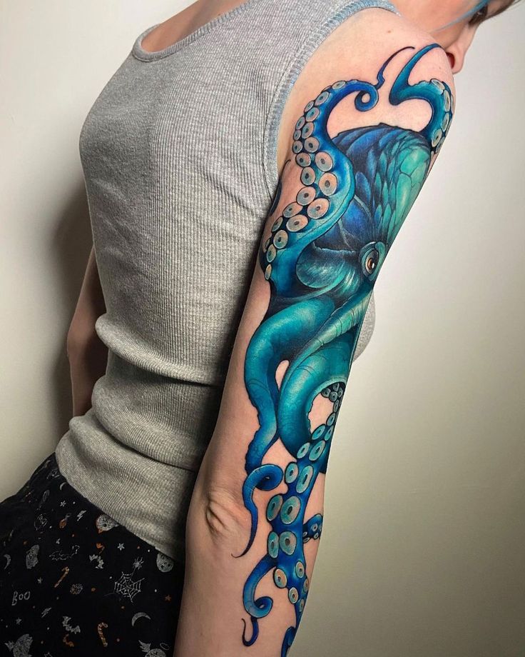 Kraken Tattoo 55