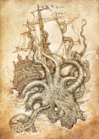 245+ Superior Kraken Tattoos Ideas (2022) - TattoosBoyGirl