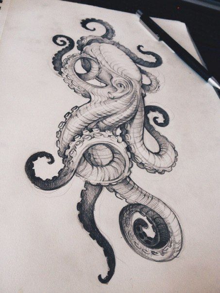 Kraken Tattoo 62