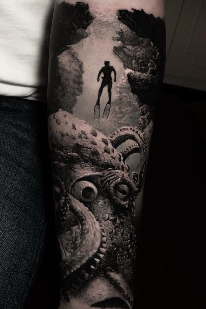 Kraken Tattoo 72