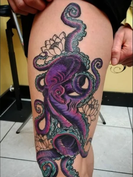 Kraken Tattoo 8