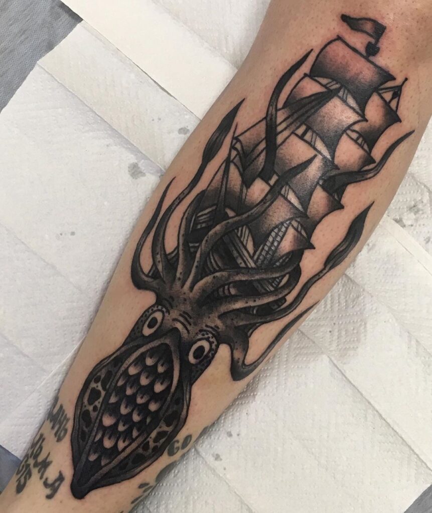 Kraken Tattoo 81