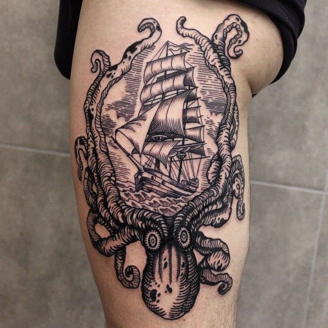 Kraken Tattoo 91