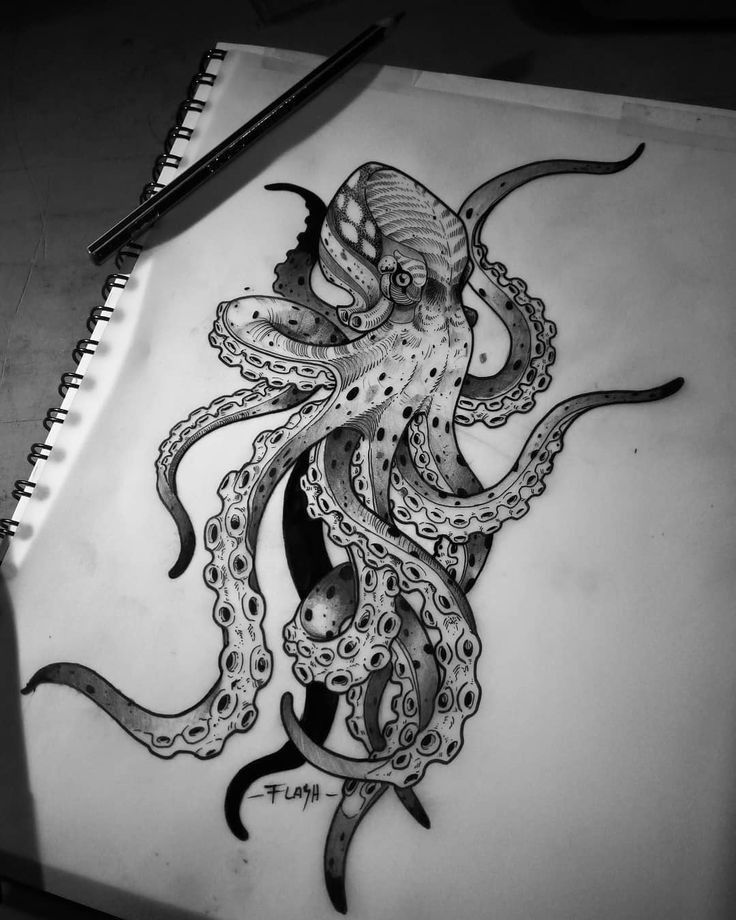 Kraken Tattoo 96