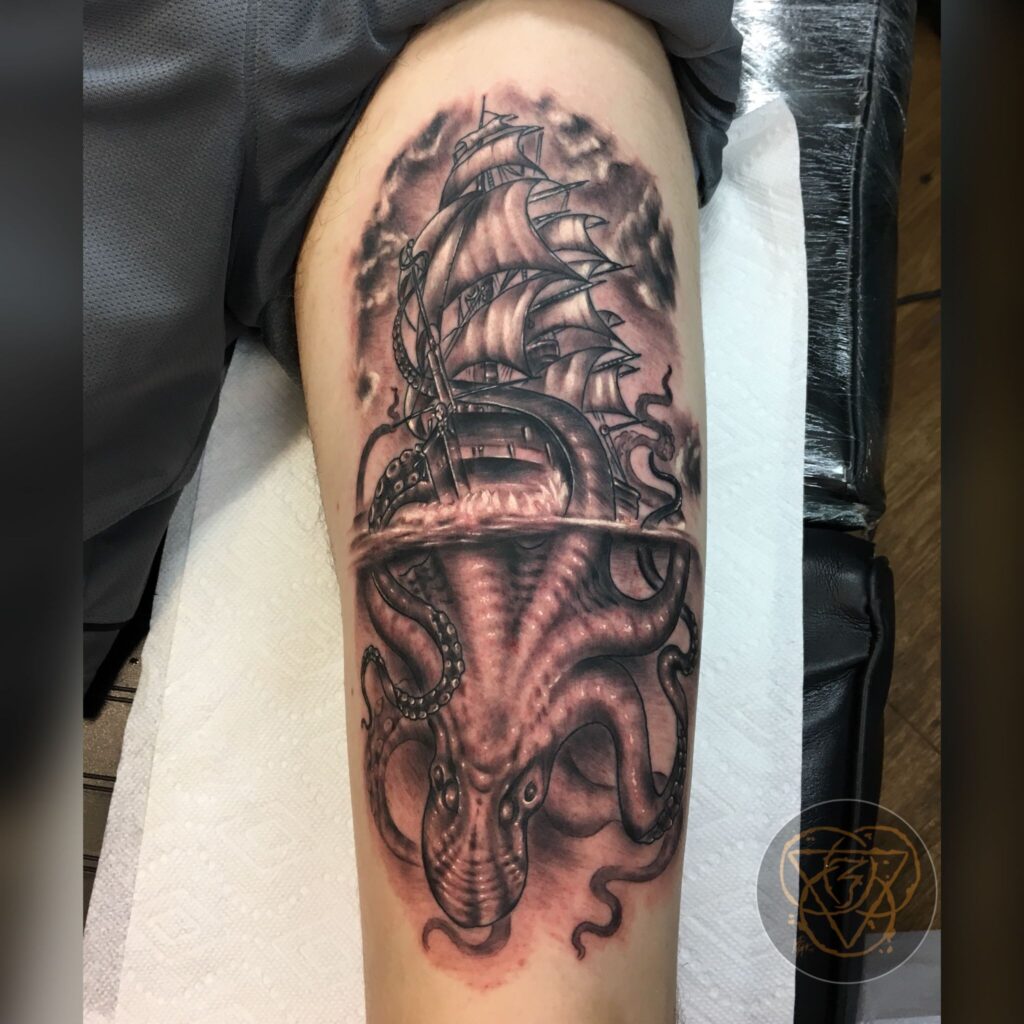 Kraken Tattoo 99