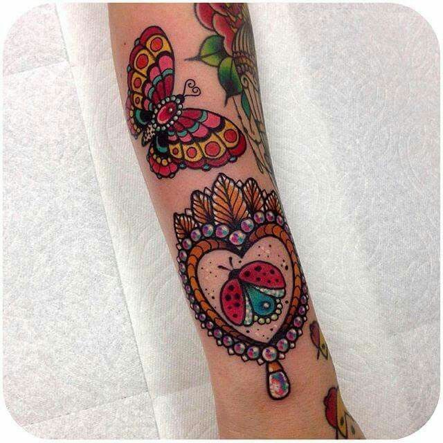 Ladybug Tattoos 106