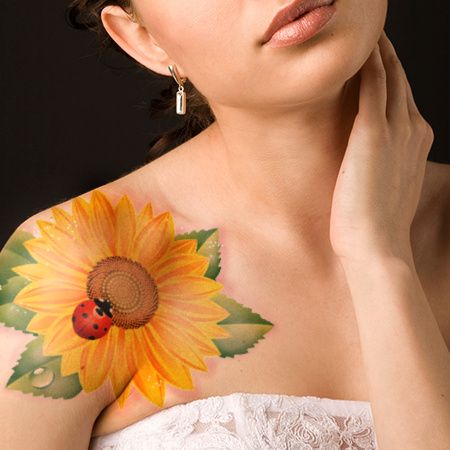 Ladybug Tattoos 110