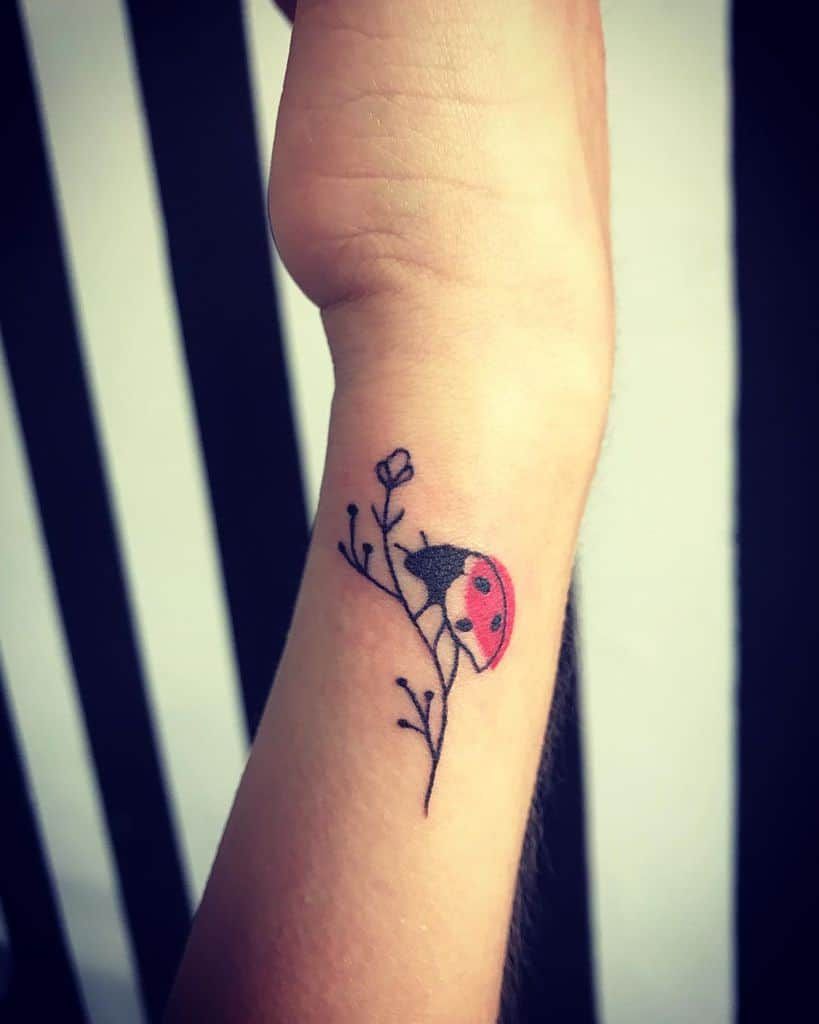 Ladybug Tattoos 111