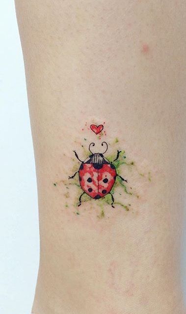 Ladybug Tattoos 114