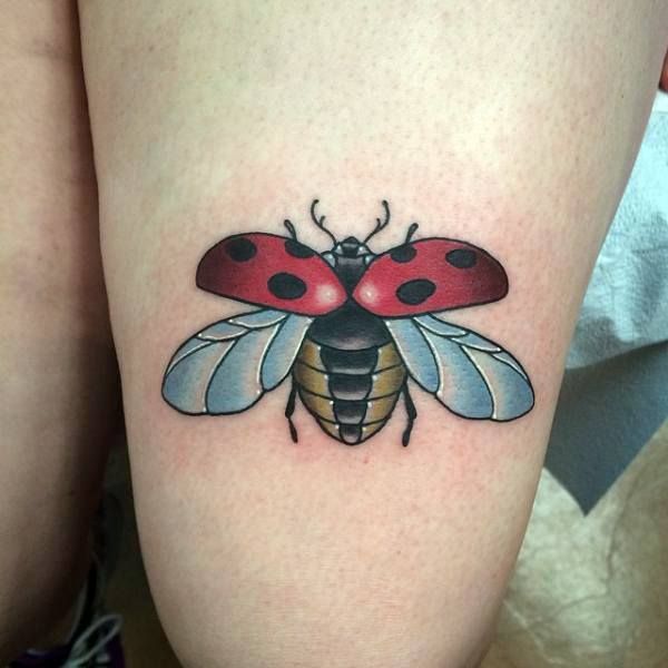 Ladybug Tattoos 117