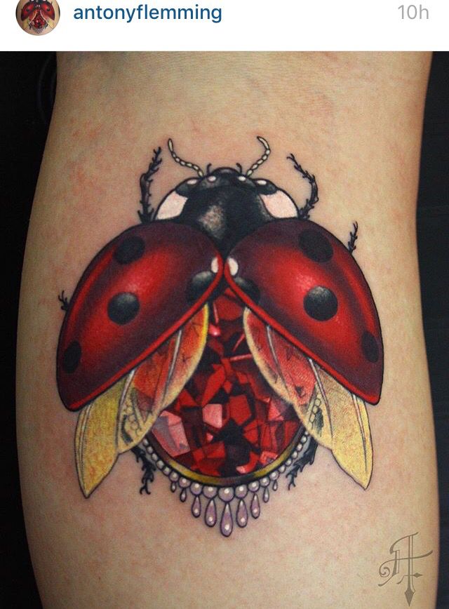 Ladybug Tattoos 121