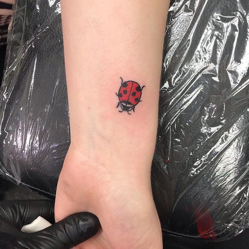 Ladybug Tattoos 125