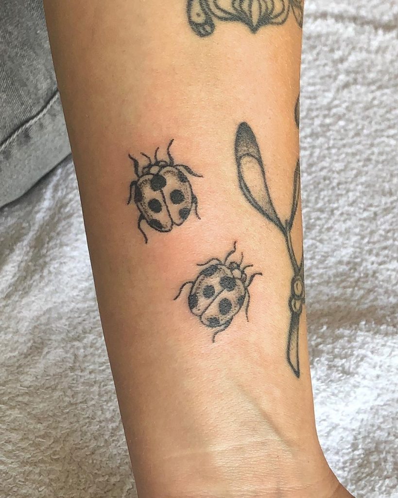Ladybug Tattoos 162