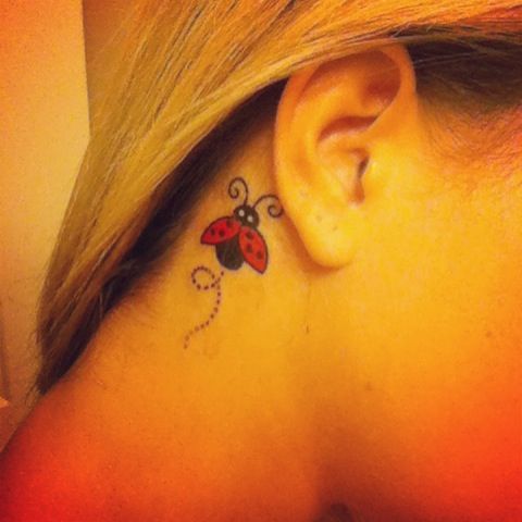 Ladybug Tattoos 164