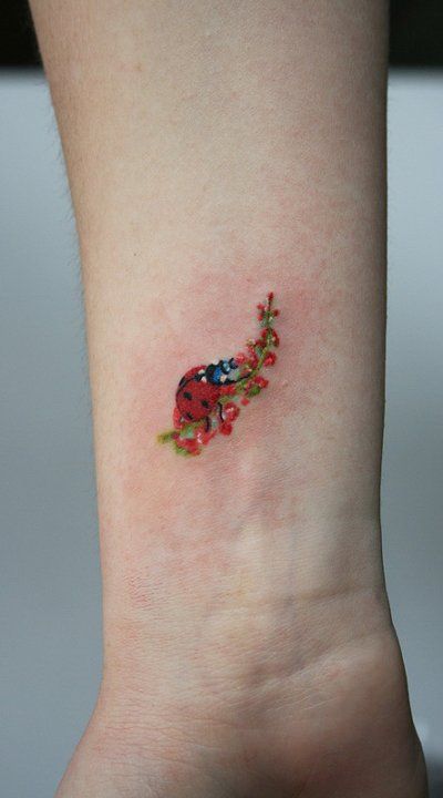 Ladybug Tattoos 172