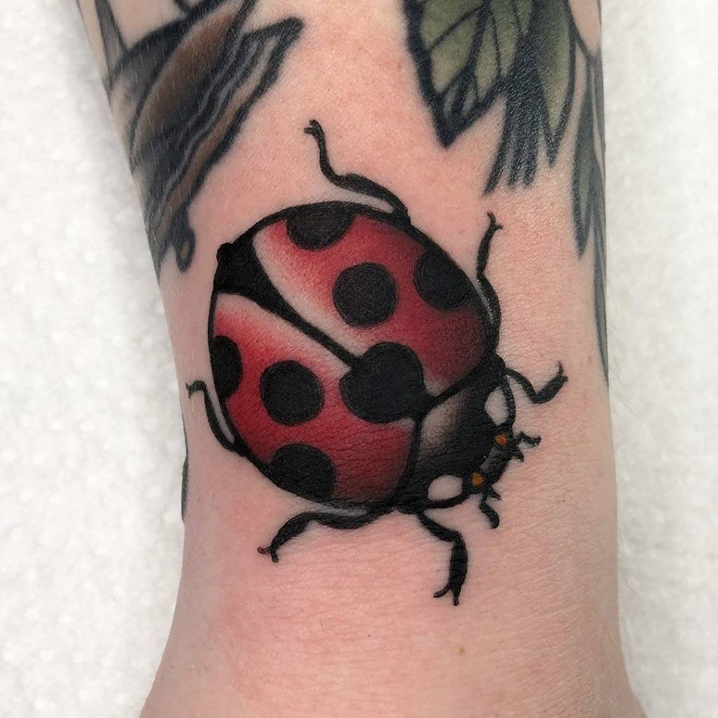 Ladybug Tattoos 23