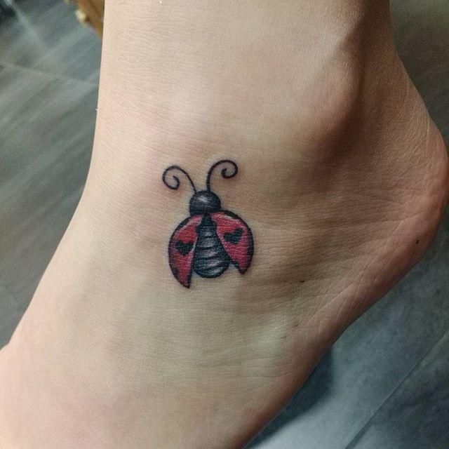 Ladybug Tattoos 24