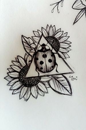 Ladybug Tattoos 32