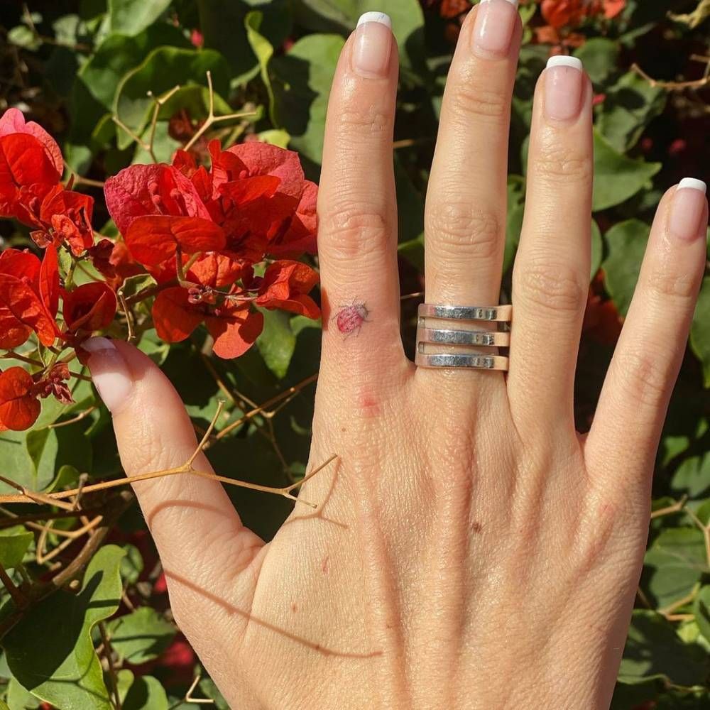 Ladybug Tattoos 35