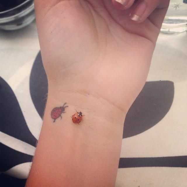 Ladybug Tattoos 39