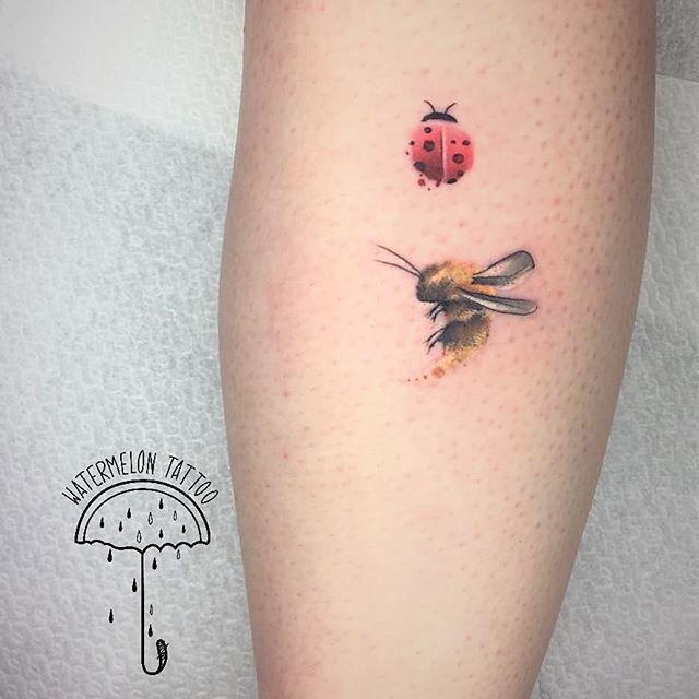 Ladybug Tattoos 40