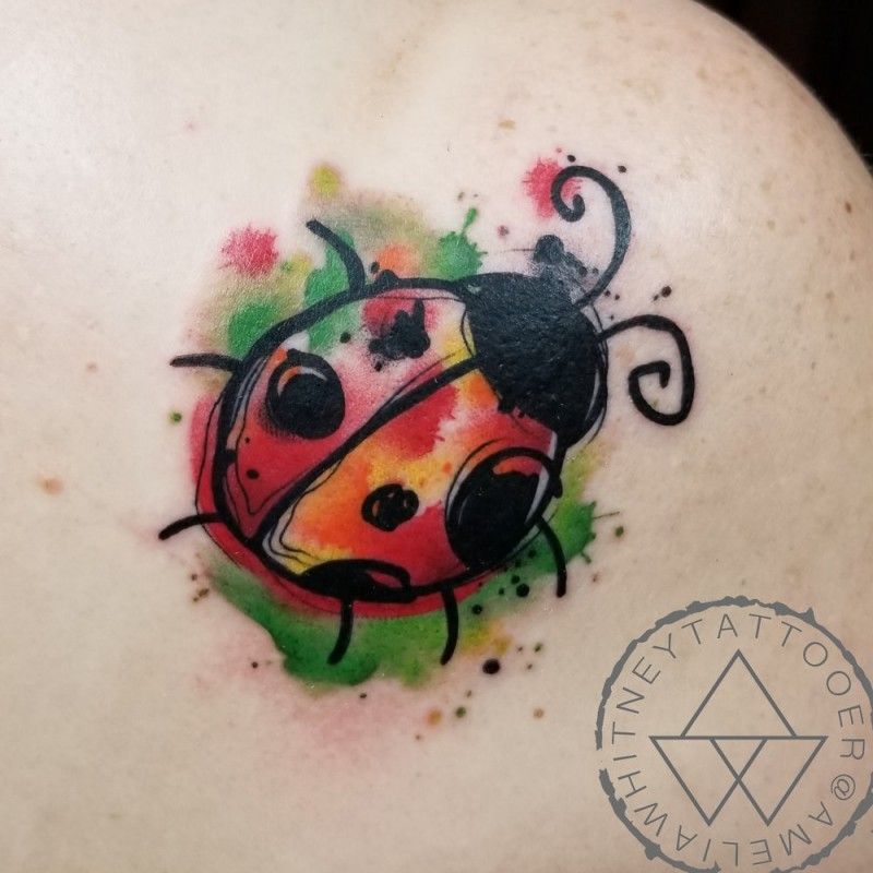 Ladybug Tattoos 60