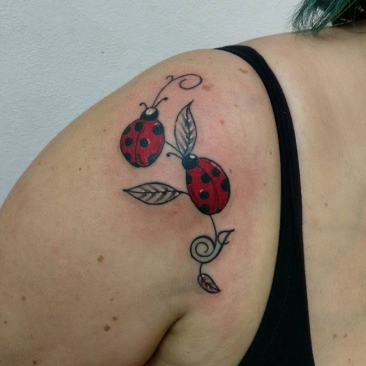 Ladybug Tattoos 80