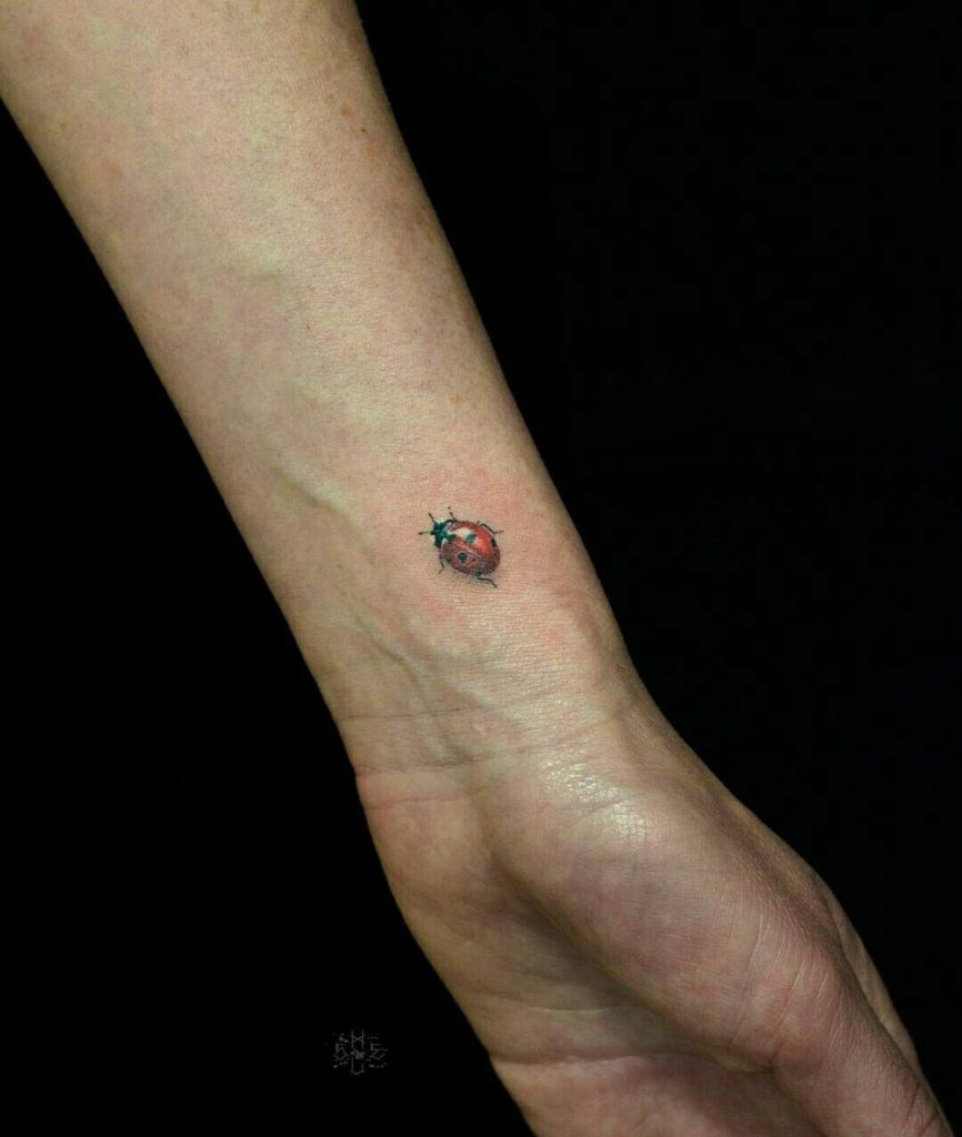 Ladybug Tattoos 87