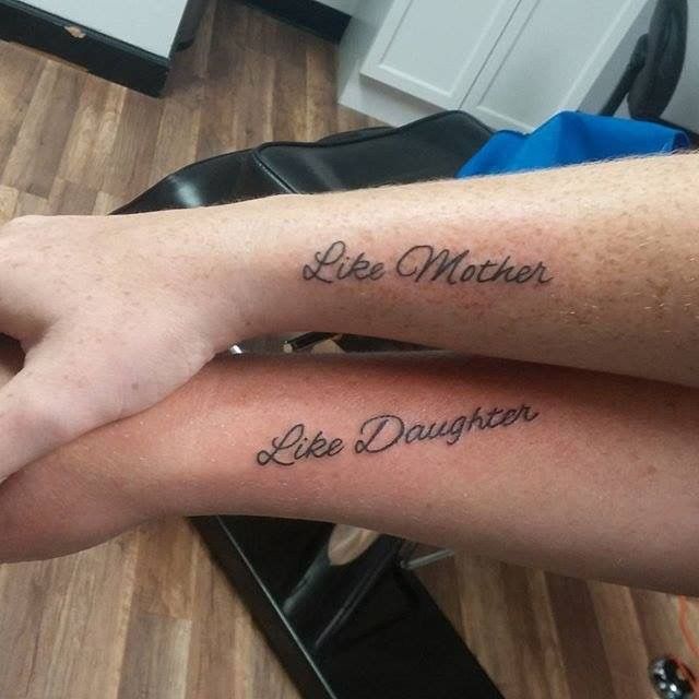 Aunt And Niece Tattoos 130