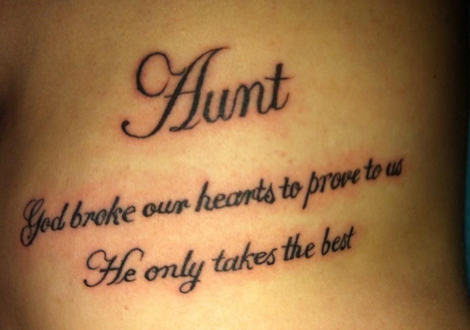 Aunt And Niece Tattoos 154