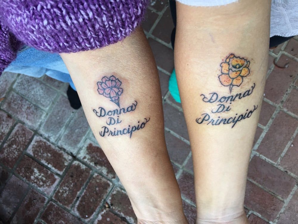 Aunt And Niece Tattoos 40