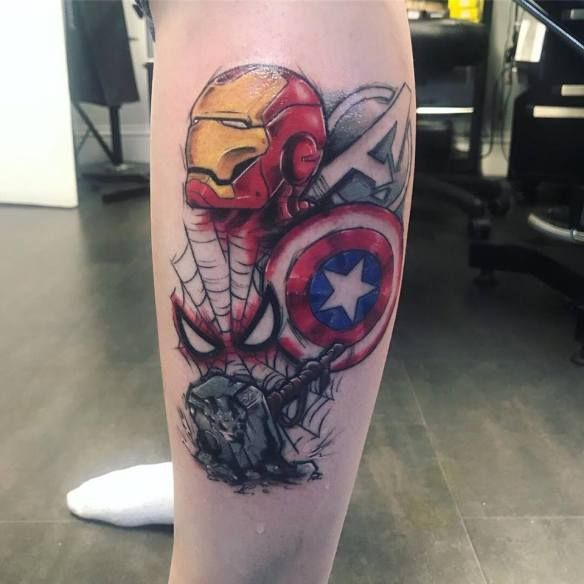 Avengers Tattoos 113