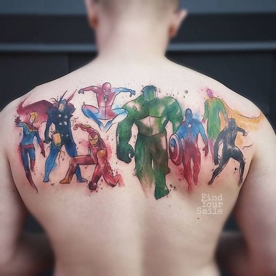 Avengers Tattoos 138