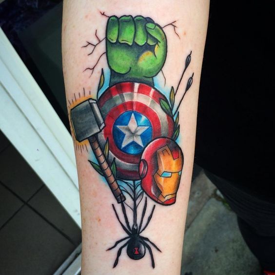 Avengers Tattoos 40