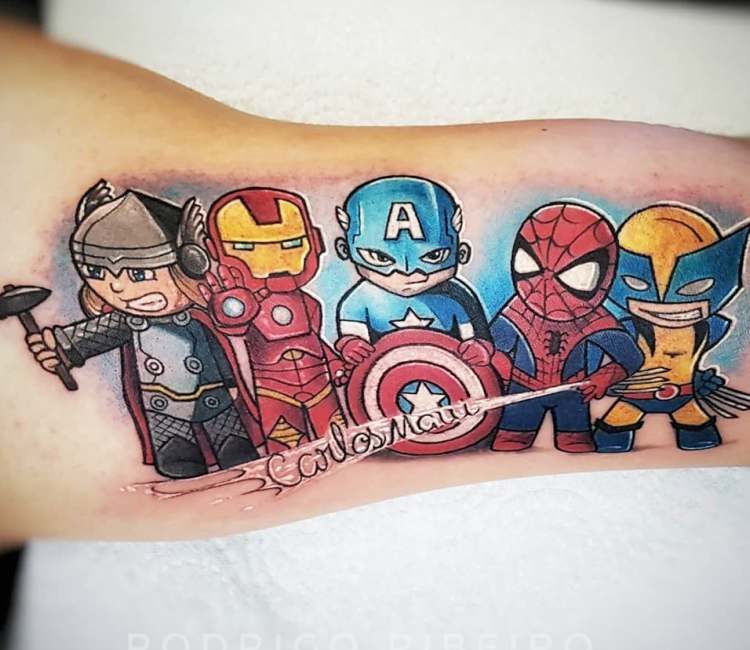 Avengers Tattoos 58