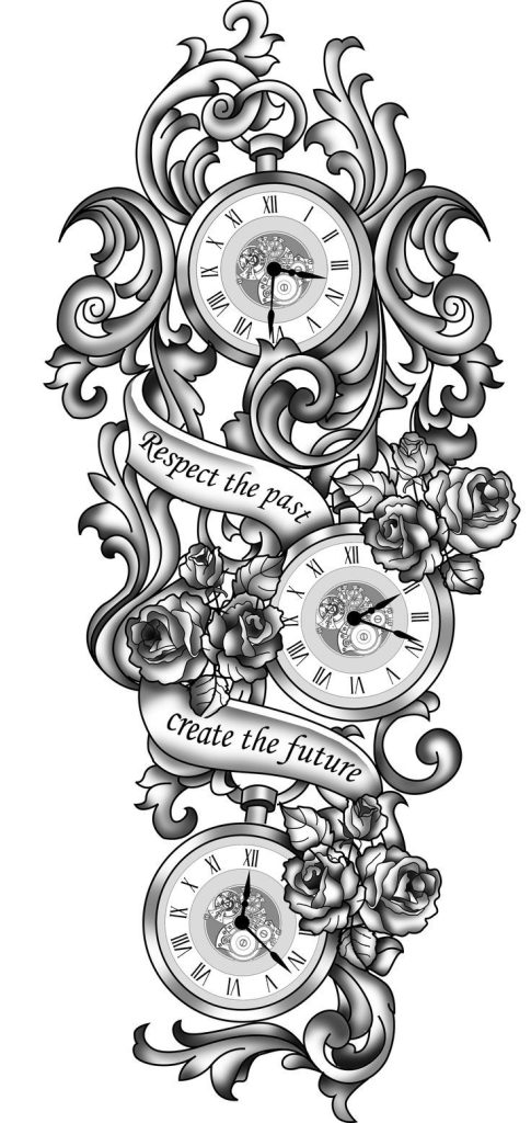 Clock Tattoo 103