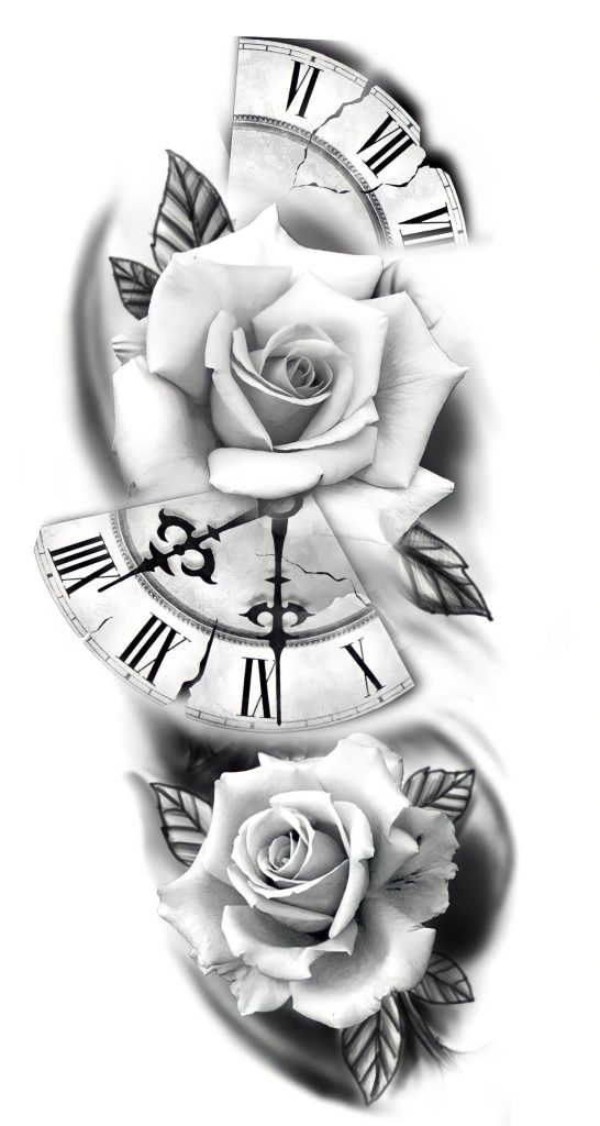 Clock Tattoo 105