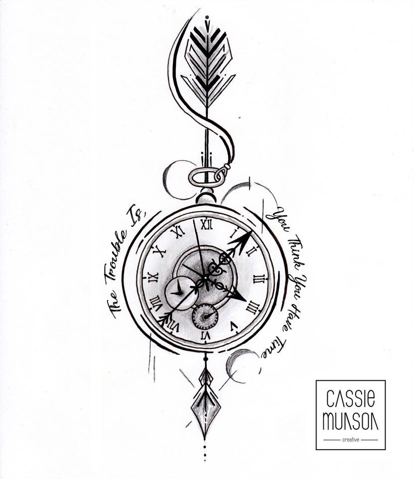 Clock Tattoo 111