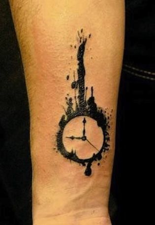 Clock Tattoo 131