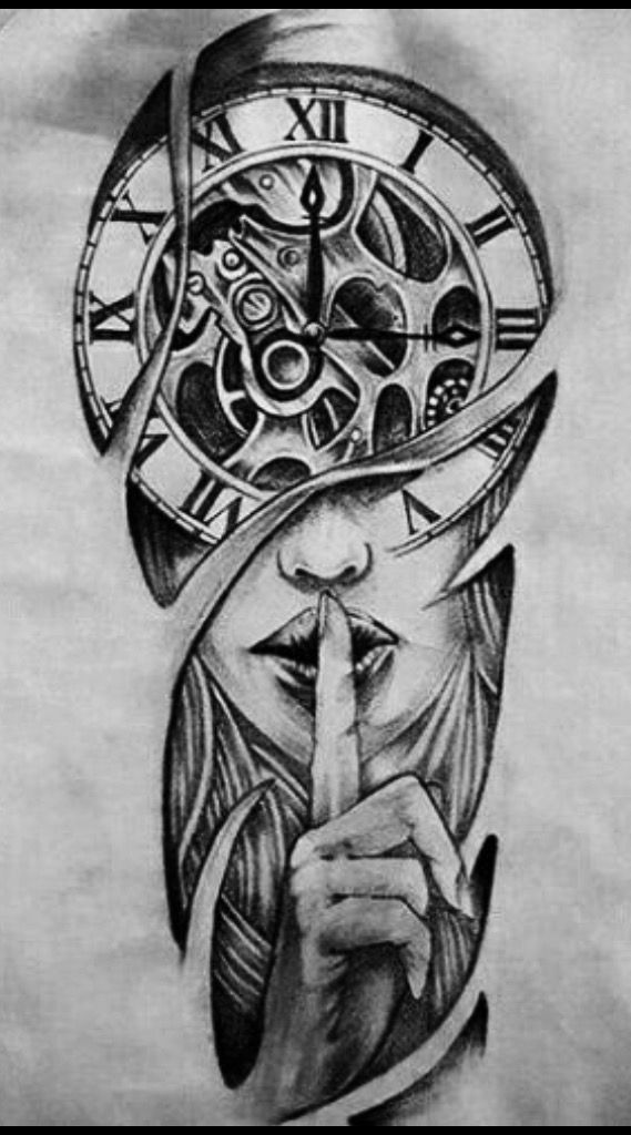 Clock Tattoo 138