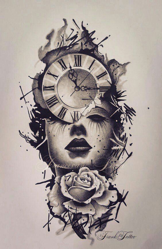 Clock Tattoo 144