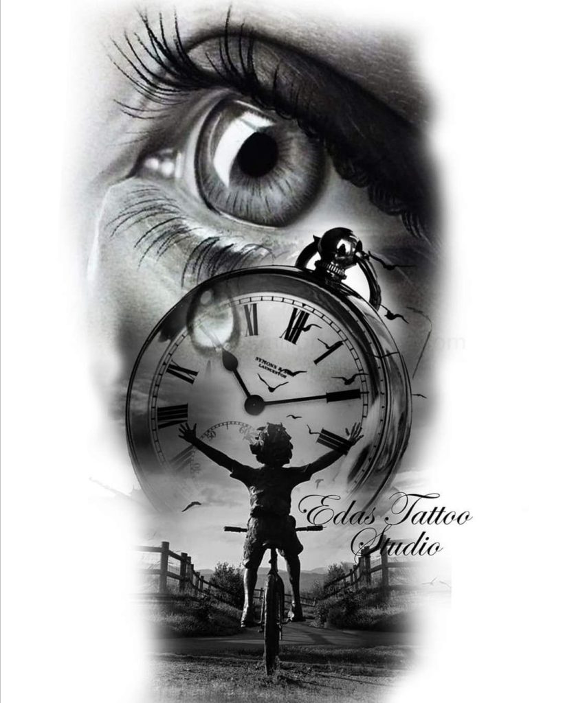 Clock Tattoo 147