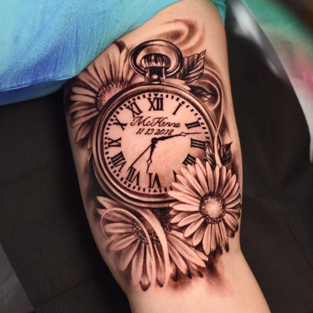 Clock Tattoo 153