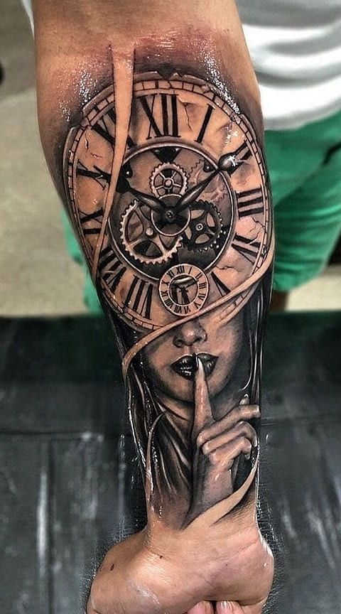 Clock Tattoo 163