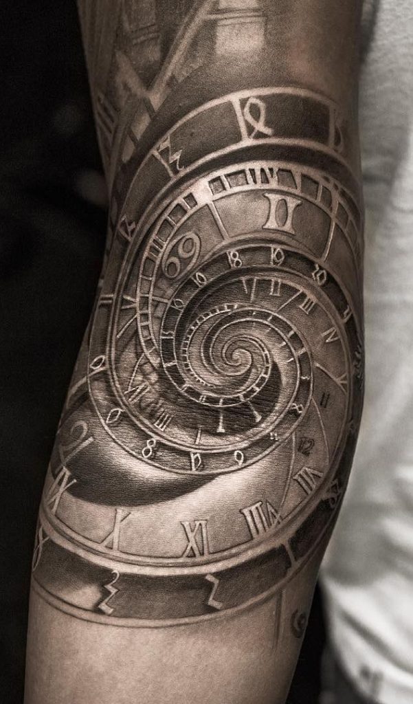 Clock Tattoo 164