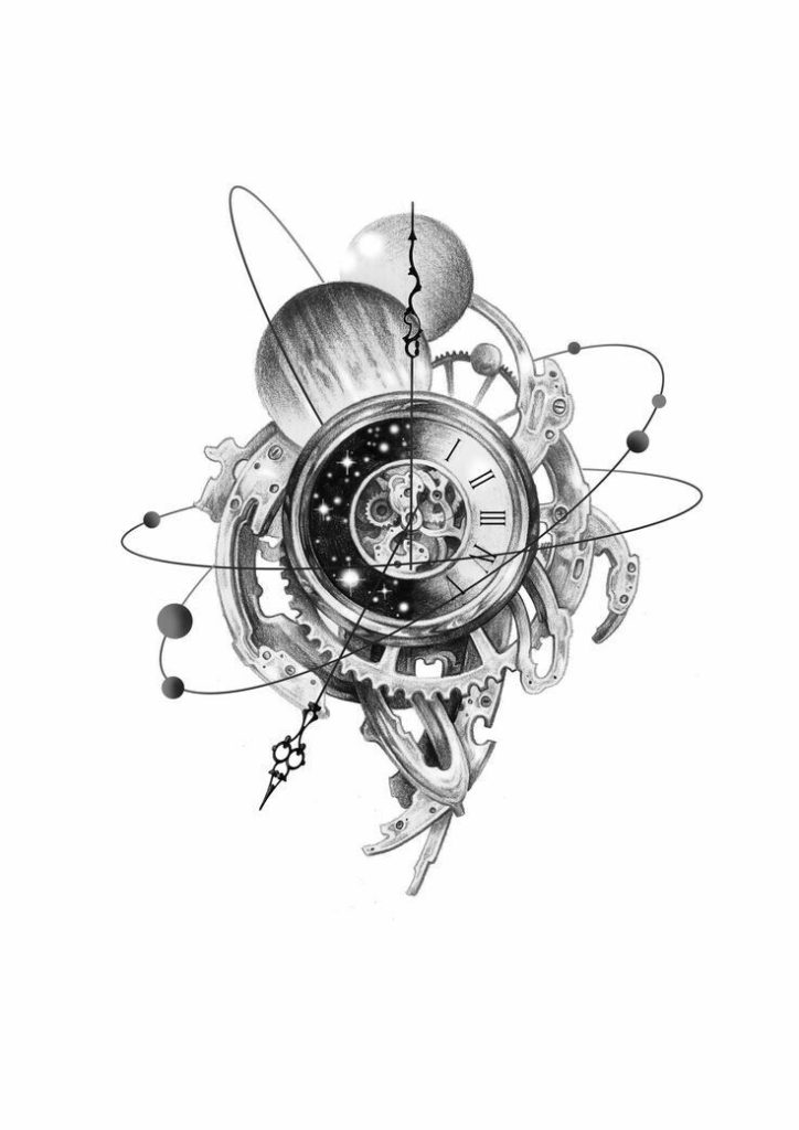 Clock Tattoo 165