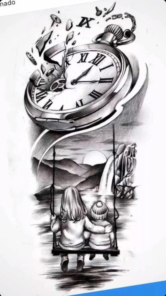 Clock Tattoo 17