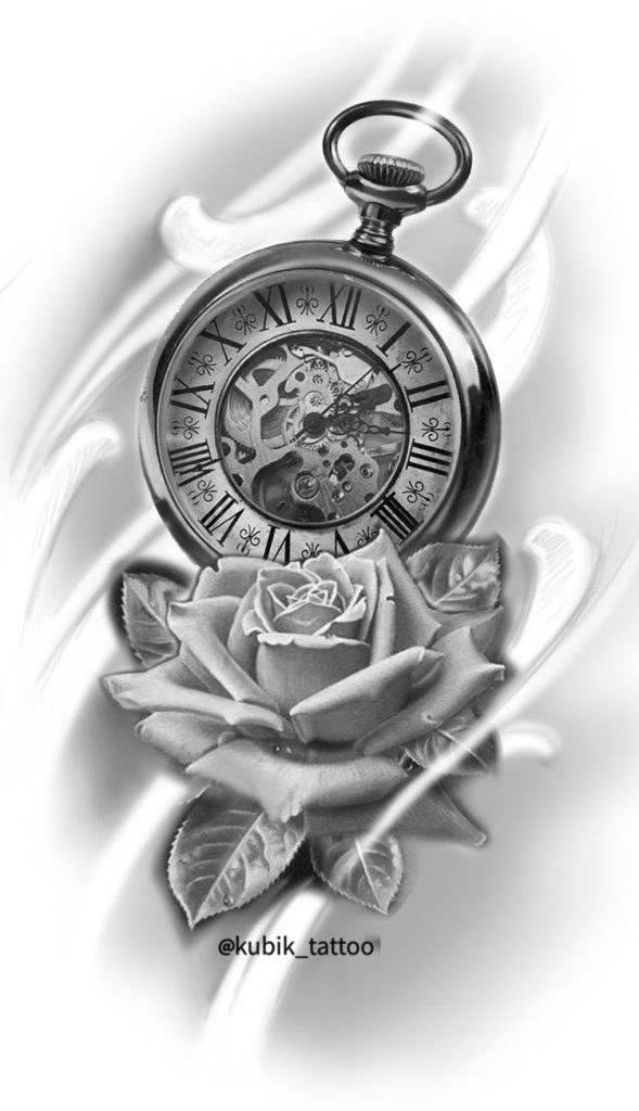 Clock Tattoo 170